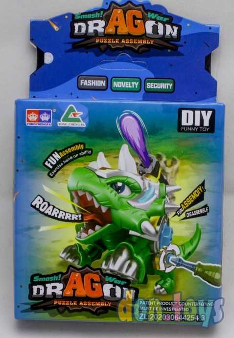 Конструктор винтовой «Динобот», с отвёрткой, арт. 7690539, фото 4