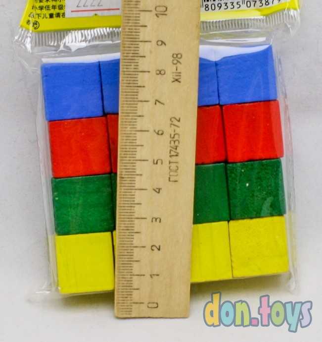 Деревянная игрушка: «Конструктор. Цветные фигуры», арт. AN02805, фото 2