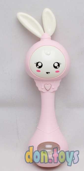 Погремушка интерактивная Зайчик. Умный малыш, арт. 667, фото 2