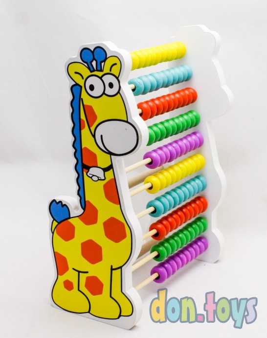 Деревянные счеты Жираф, арт. 902, фото 12