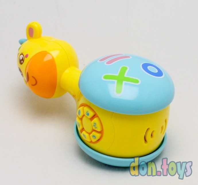 Развивающая игрушка «Музыкальная неваляшка: Жирафик Роро», звук, свет, арт. 4528863, фото 8