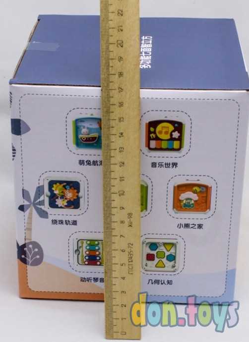 Развивающий куб с сортером и лабиринтом, фото 5