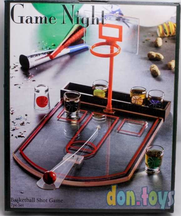 Игра "Пьяный баскетбол", 6 стопок, 30х22 см, арт. 452837, фото 6