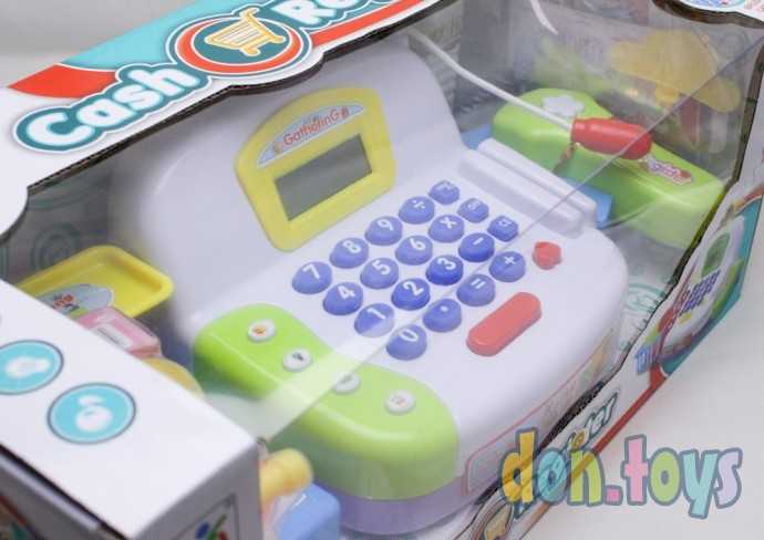 Кассовый аппарат с весами, микрофоном, сканером и продуктами, арт. 26528, фото 6