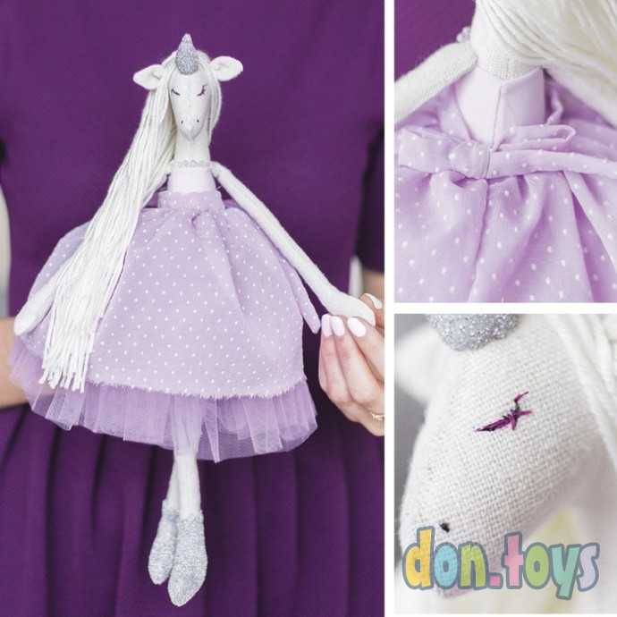 Мягкая игрушка «Мягкая единорожка Шейлин», набор для шитья, 21 × 0.5 × 29.7 см, арт. 3739959, фото 3