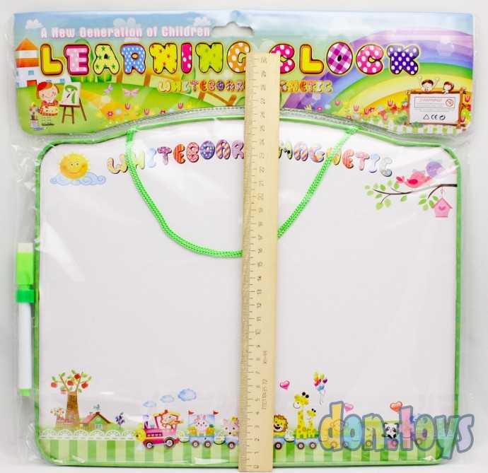 Доска магнитно-маркерная с игрой Учим время, арт. арт. 008, фото 3