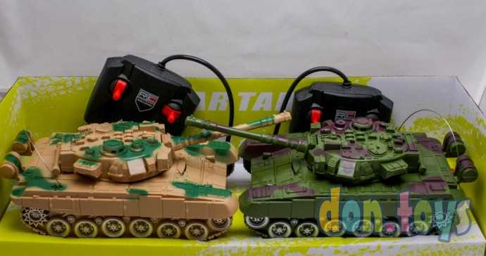Набор 2 Танка, 2 пульта на р/управлении, арт. 310-1A, фото 1