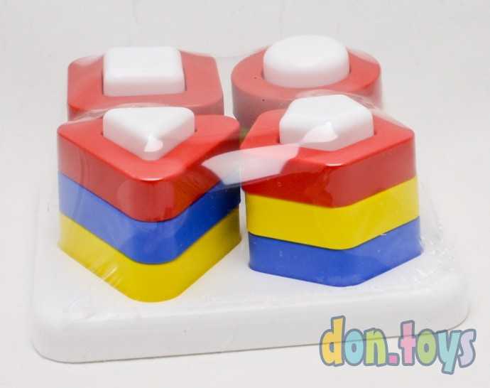 Сортер-пирамидка Формы и цвета, арт. И-6762, фото 5