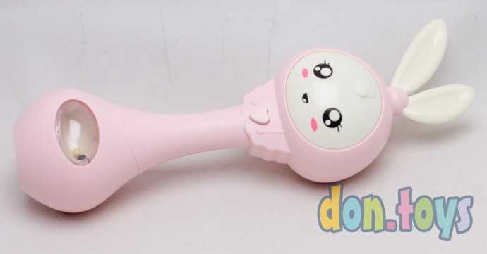 Погремушка интерактивная Зайчик. Умный малыш, арт. 667, фото 8