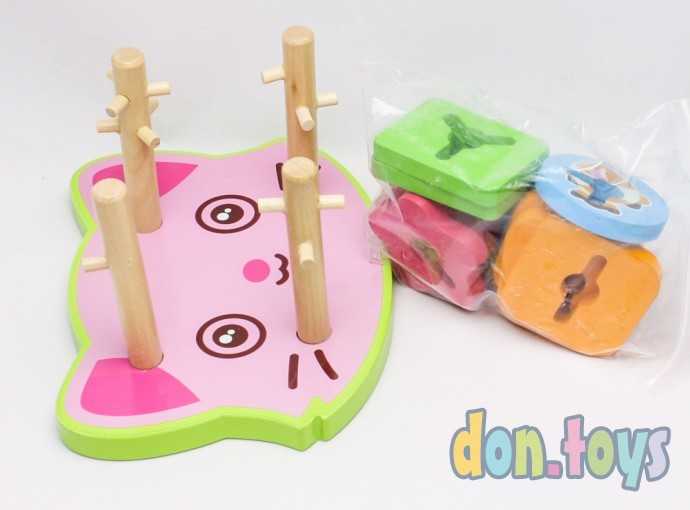 Деревянный логический сортер Кошечка, 31462, фото 7