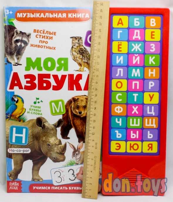 Музыкальная книга «Моя азбука», 16 страниц, арт. 4300146, фото 2