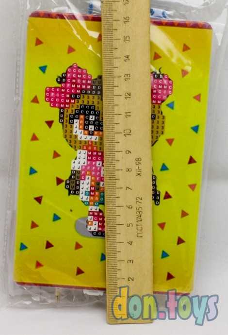 Алмазная мозаика детская 10х15, Совушка, частичная выкладка, арт. 5413(5456), фото 3