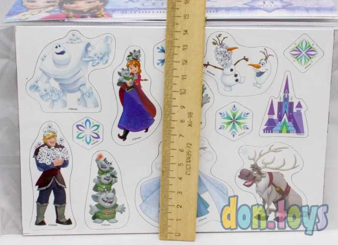 Игра развивающая "Магнитные истории. Магниты "Холодное сердце" Дисней, арт. 03801ДК, фото 4