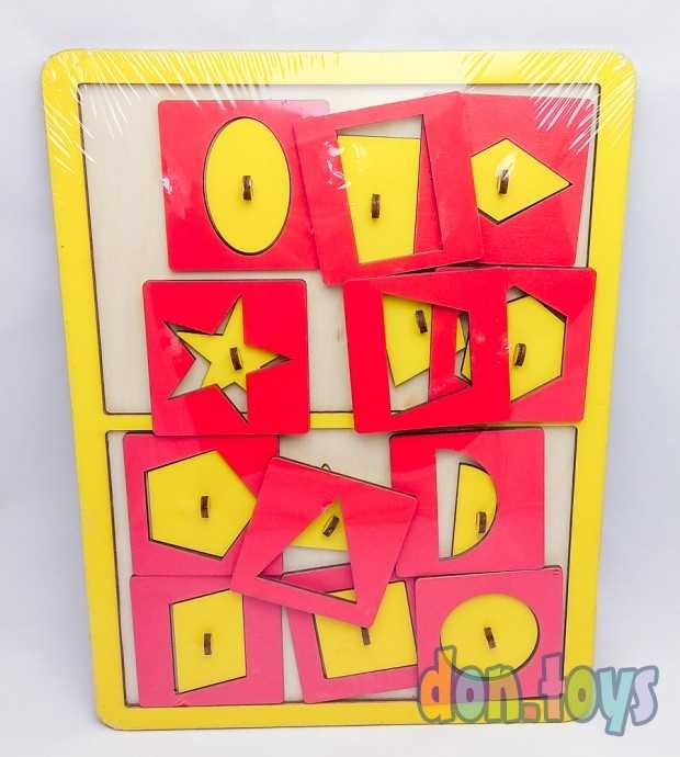 Рамки-вкладыши М.Монтессори "Трафареты" микс, арт. 1187594, фото 1