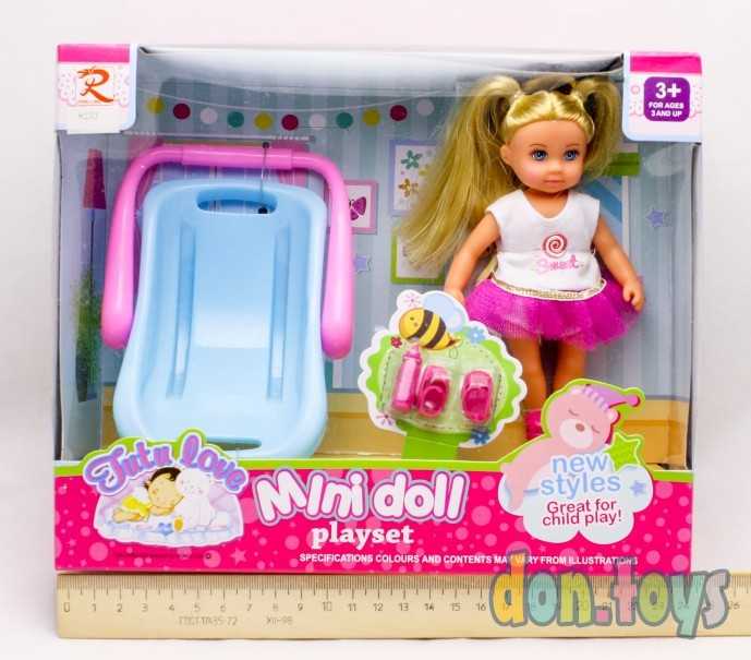 Кукла с креслом-переноской и аксессуарами, арт. 8233, фото 1