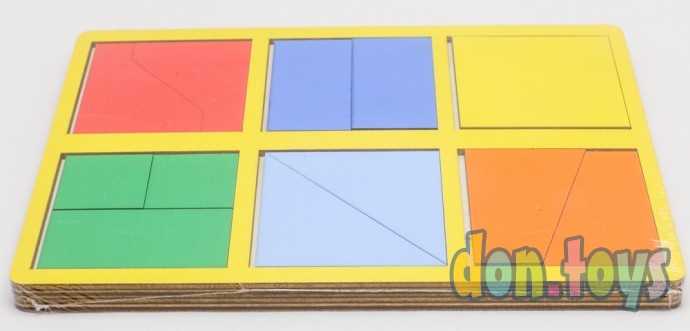 «Сложи квадрат» Б.П.Никитин, 1 уровень (мини), арт. 1187575, фото 2