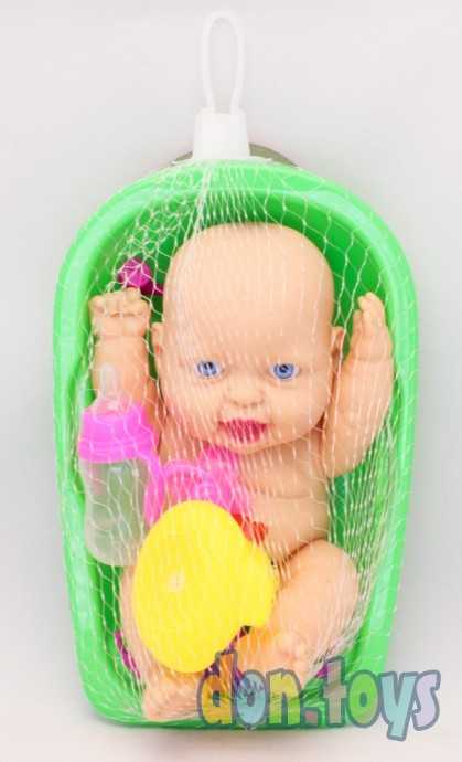 Пупс в ванночке с аксессуарами, фото 1