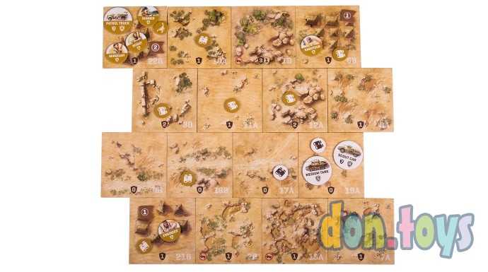 Настольная игра Неустрашимые: Северная Африка, фото 5
