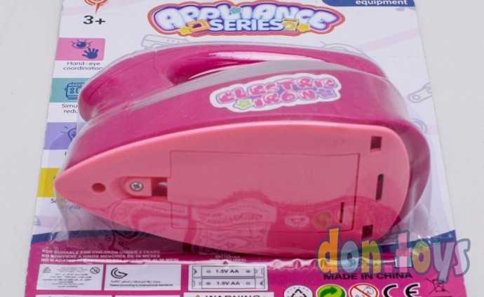 Утюг, свет, звук на блистере, арт. 6611-4, фото 5