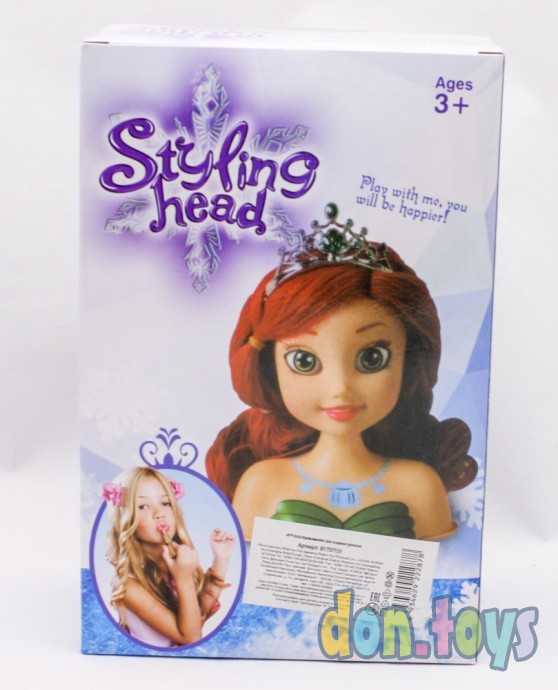 Голова куклы для создания причесок с аксессуарами, арт. B1707114, фото 6