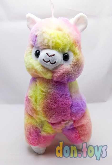 Мягкая игрушка Лама, радужная, 50 см, фото 2