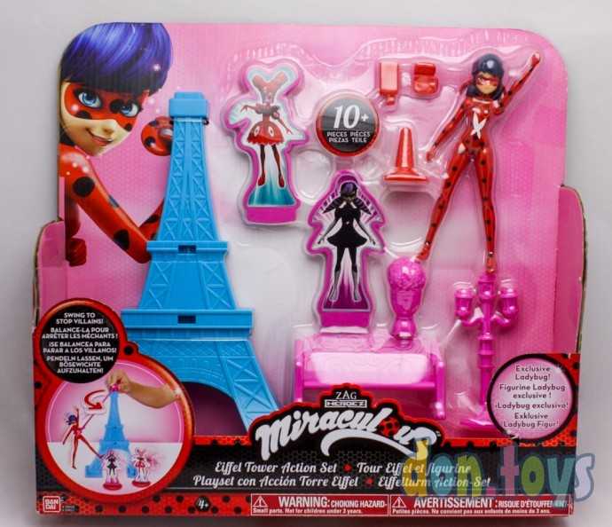 Набор Miraculous Леди Баг с эйфелевой башней, арт. 39850A, фото 2