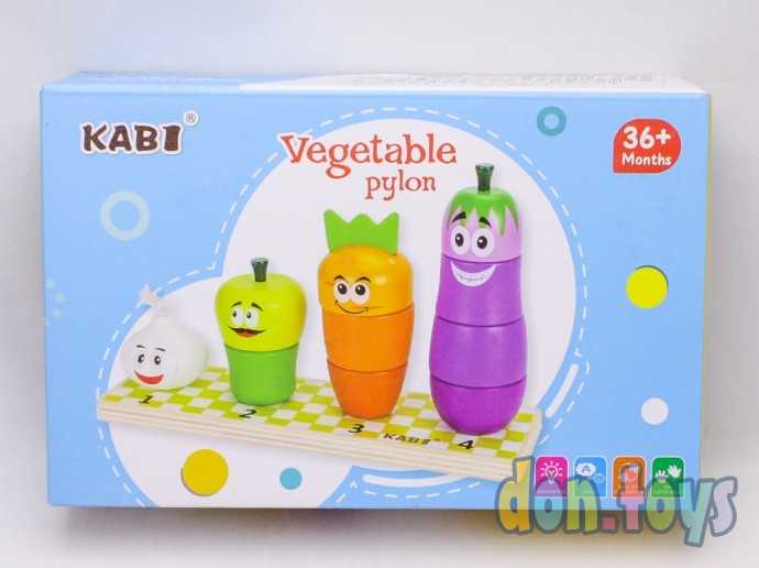 Деревянная Логическая пирамидка, арт. M 02953, фото 3