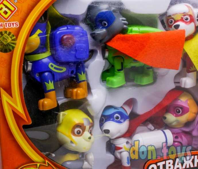 Набор фигурок щенки: Отважные супер спасатели, фото 5