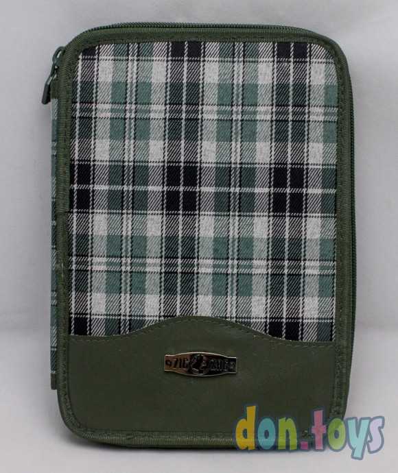 Пенал на молнии с наполнением клетка, фото 1
