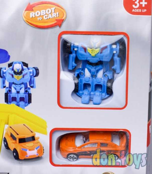 Гараж арт. 8614 "ТОБОТ" 1 трансформер + 1 машинка,, фото 2