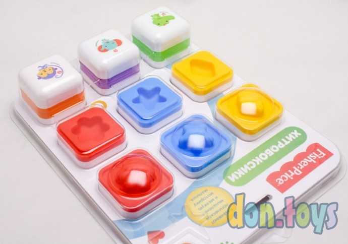 Сортер Хитробоксики Fisher-Price, (Нордпласт), 12 деталей, арт. 19790, фото 5