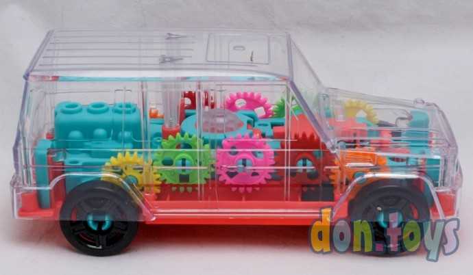 Машина Джип с шестеренками, свет, звук, арт. C035-A-23, фото 5