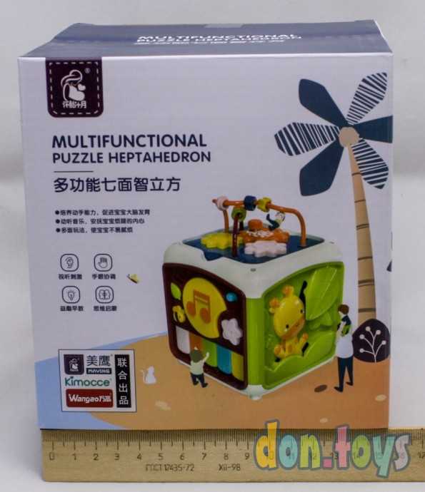 Развивающий куб с сортером и лабиринтом, фото 4