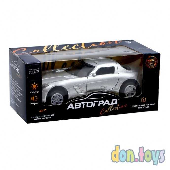 Машина металлическая «Премиум», инерционная, свет и звук, масштаб 1:30, арт. 1740064, фото 3