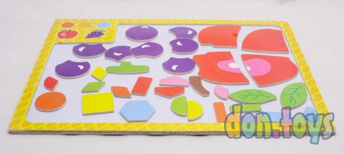 Деревянные магнитные пазлы "Фрукты", арт. 401, фото 2