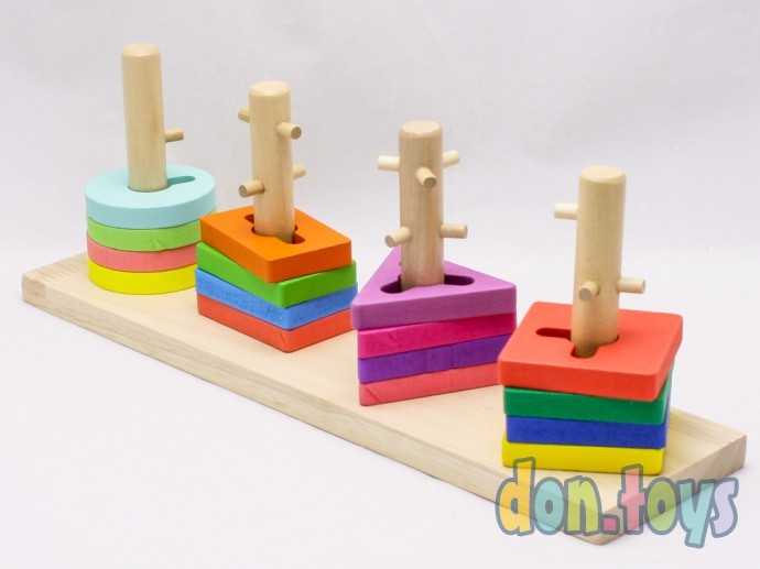 Логическая игра Пирамидка сортер, арт.30322, фото 8