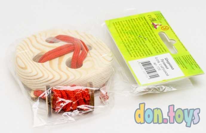 Шнуровка: Пуговица (4 отв. с катушкой), фото 2