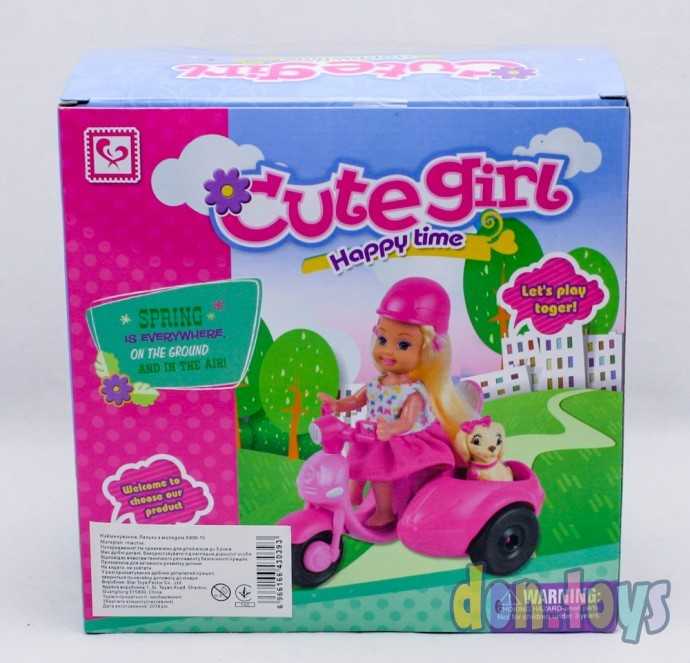 Кукла с мотоциклом и собачкой, арт. К 899-15, фото 6