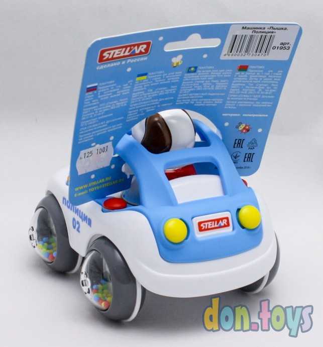 Машинка Пышка Полиция арт.01953, фото 6