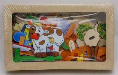 ​Сортер «Накорми меня» , 10 фигурок животных, арт. 5167734