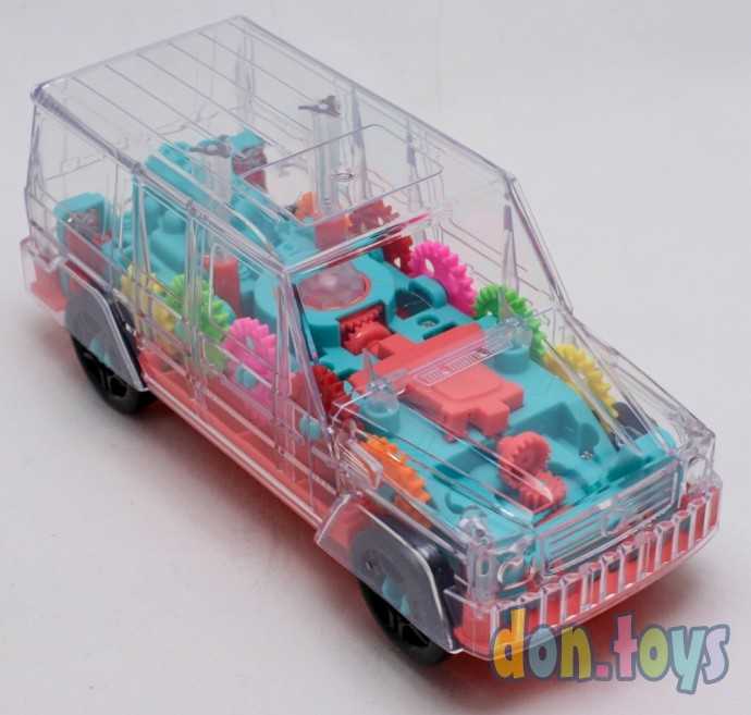 Машина Джип с шестеренками, свет, звук, арт. C035-A-23, фото 3