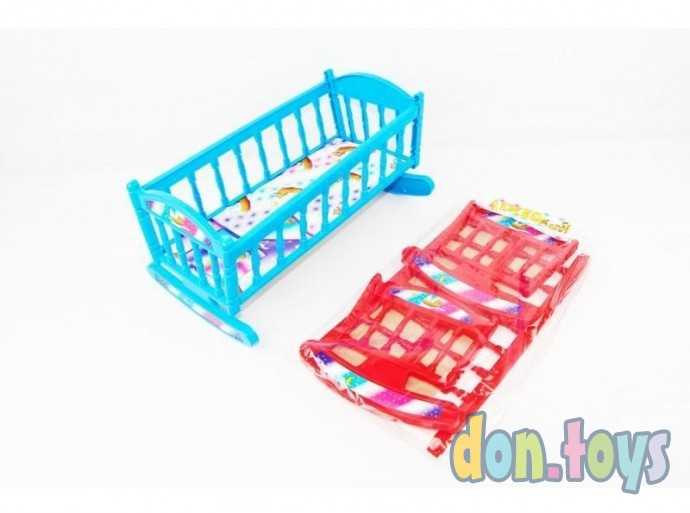 Кроватка для куклы типа Барби, арт. S0013, фото 3