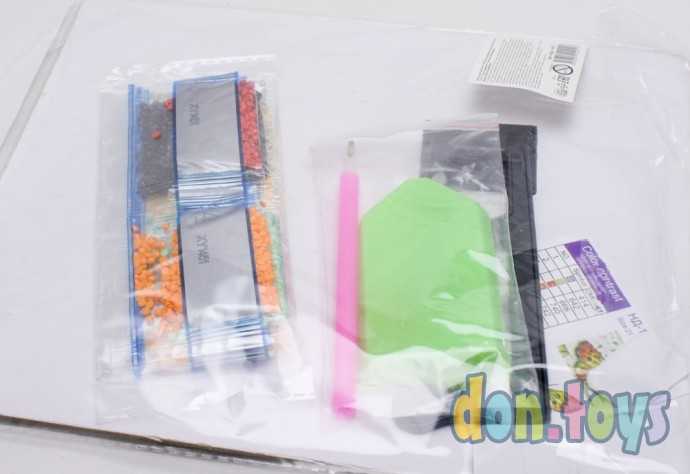 Алмазная мозаика на картоне, частичное заполнение Яркая бабочка, арт. НД-1451, фото 3