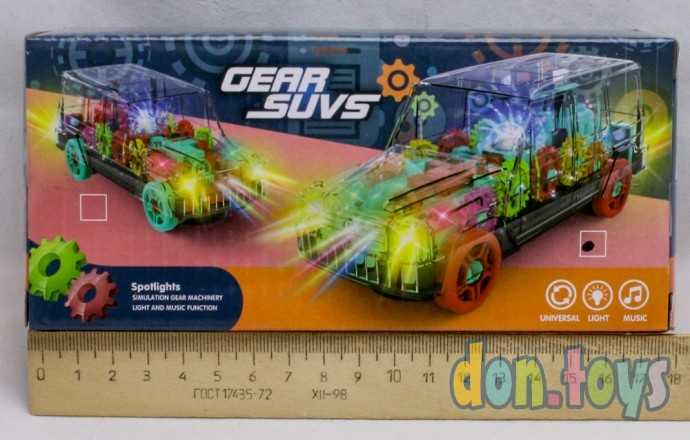 Машина Джип с шестеренками, свет, звук, арт. C035-A-23, фото 2