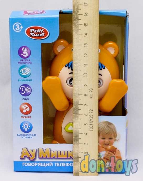 Телефон "Ау, Мишка", музыкальные и световые эффекты, 4 режима, русское озвуч., арт. 7823, фото 2