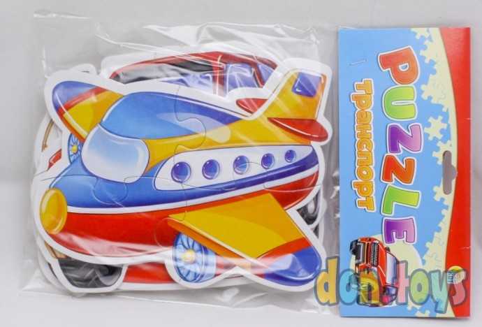 Пазлы мягкие для малышей Транспорт (изолон), арт. П-5416, фото 4