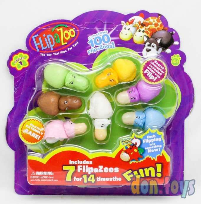 Игрушка вывернушка Flip a Zoo, фото 1