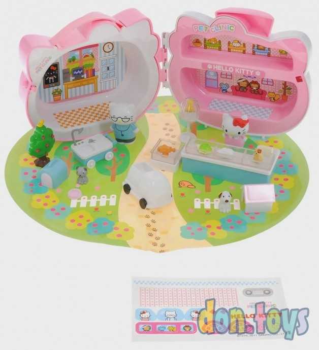 Hello Kitty Игровой набор Клиника для домашних животных (б/у) в хорошем состоянии, фото 2