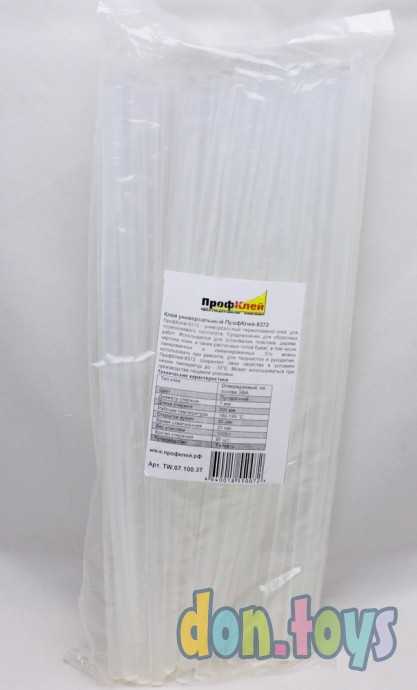 Клеевые стержни ПрофКлей - 8372 Прозрачные, универсальные, d-7 мм, в наборе по 5 шт., фото 1