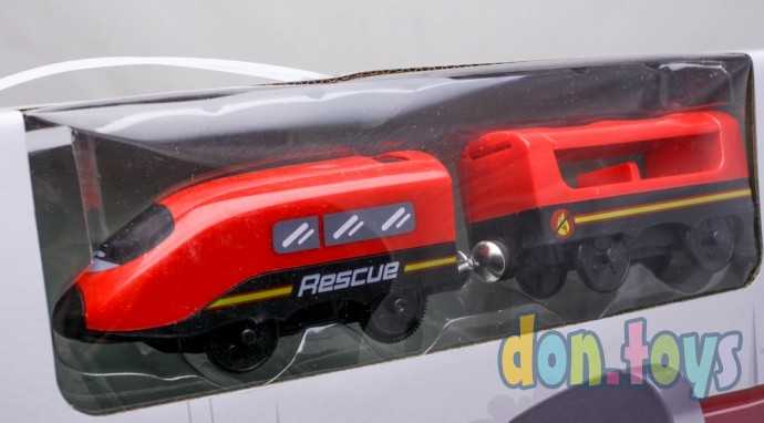 Железная дорога «Экспресс», 66 деталей, работает от батареек, арт. 6904736, фото 5